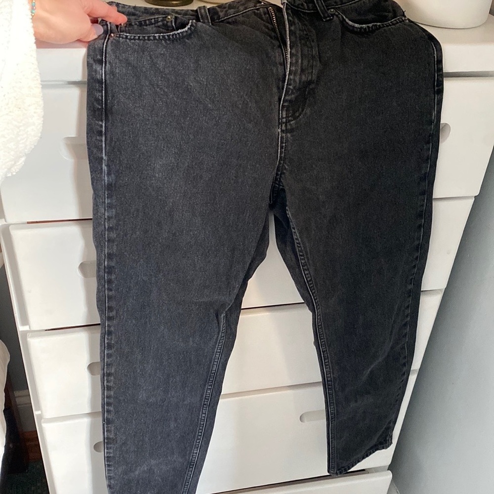 Free People black mom jeans